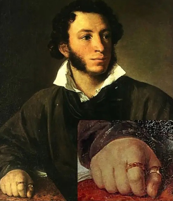 Emerald ring by A.S. Pushkin