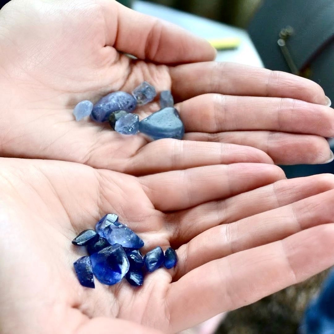 Refining of sapphires