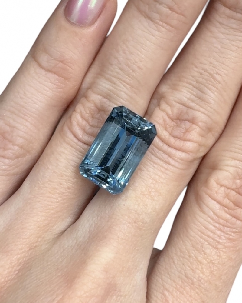 Aquamarine 11,55 carats